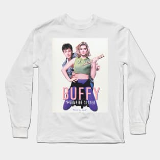 Buffy the Vampire Slayer - from original movie poster 1992 Long Sleeve T-Shirt